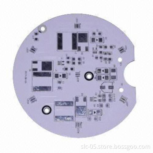 Single-sided Aluminum-based PCB for LED Light, with OSP Surface Finish